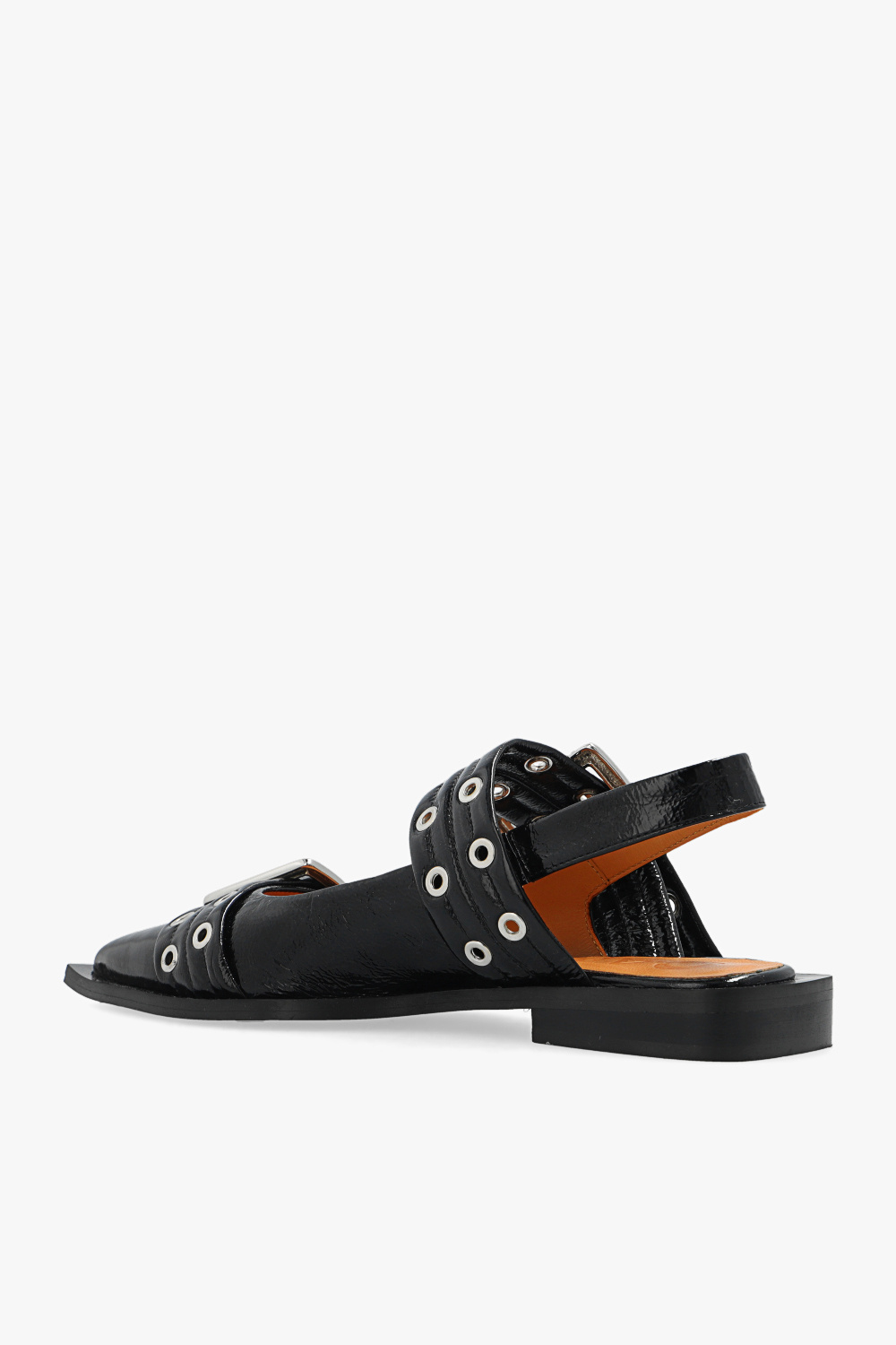 Ganni Leather ballet flats | SchaferandweinerShops